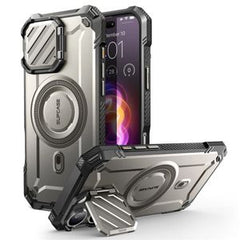 Supcase iPhone 16 Pro Unicorn Beetle XT MagSafe Skal - Grå