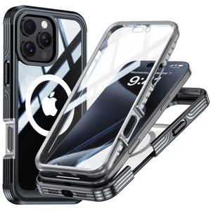 iPhone 16 Pro Max Skal med Skärmskydd - Svart