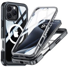 iPhone 16 Pro Max Skal med Skärmskydd - Svart