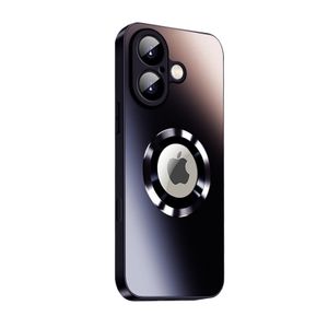 SiGN Magnetiskt Skal iPhone 16 med linsskydd och logo view - Svart