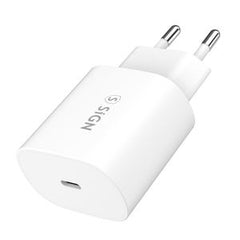 SiGN USB-C Väggladdare 25W 3A - Vit