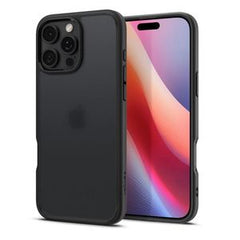 Spigen iPhone 16 Pro Ultra Hybrid Skal - Svart Frosted