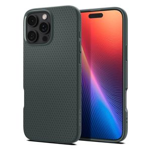 Spigen iPhone 16 Pro Liquid Air Skal - Grön