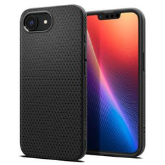 Spigen Liquid Air iPhone 16e Skal - Mattsvart