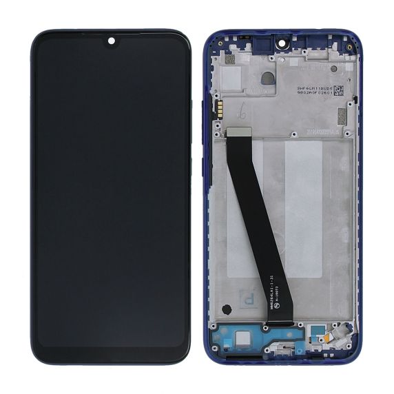 Xiaomi Redmi 7 Skärm med LCD Display Original - Blå