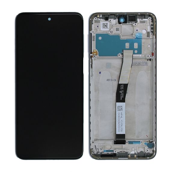 Xiaomi Redmi Note 9 Pro Skärm med LCD Display Original - Vit