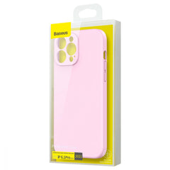 Baseus Liquid Silica Gel skal för iPhone 13 Pro - Rosa