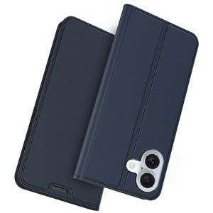 iPhone 16 Fodral med Kortplats och Stativ - Blå