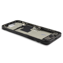 Middle Frame Assembly With Power And Volume Button (US Version) Compatible for iPhone 16 Pro Max Black Titanium Pulled