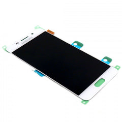 Display Assembly (with Adhesive) Compatible for Samsung Galaxy A3 2016 (A310F) White Service Pack