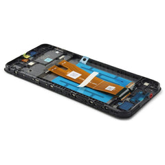 Display Complete with Housing Compatible for Samsung Galaxy A04 Black Service Pack