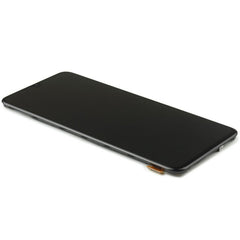 Display Assembly Complete with Housing Compatible for Samsung Galaxy A70 (A705F) Black Service Pack