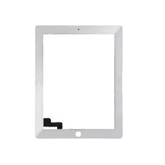 Skärmglas med pekskärm för iPad 2, vit, AAA-kvalitet