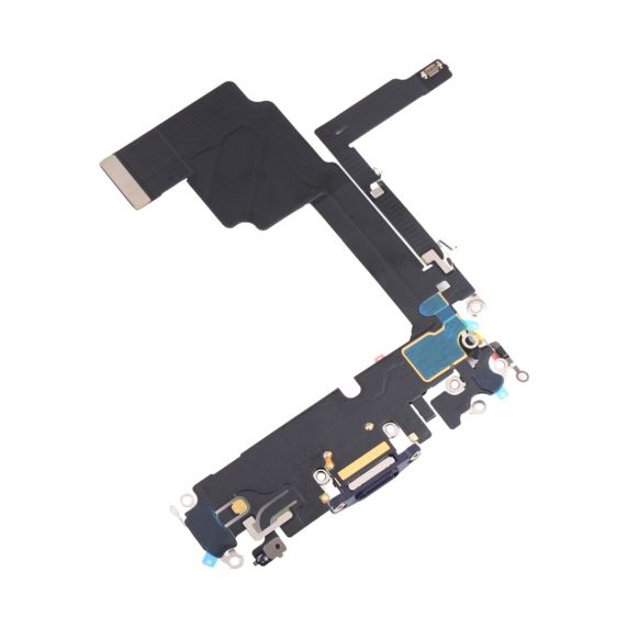 iPhone 15 Pro Laddkontakt med Flexkabel - Blå