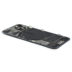 Back Cover incl. Camera lens, Flash Light and Wireless Charging Compatible for iPhone 15 (EU Version) Black Titanium Pulled