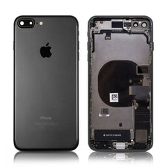 iPhone 8 Plus backcover + frame and parts, Black, Pulled