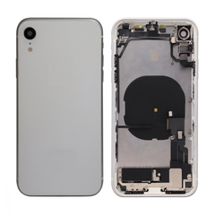 iPhone XR backcover + frame and parts, Silver, Pulled