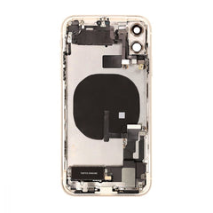 iPhone 11 backcover + frame and parts, Silver, Pulled