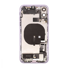 iPhone 11 backcover + frame and parts, Purple, Pulled