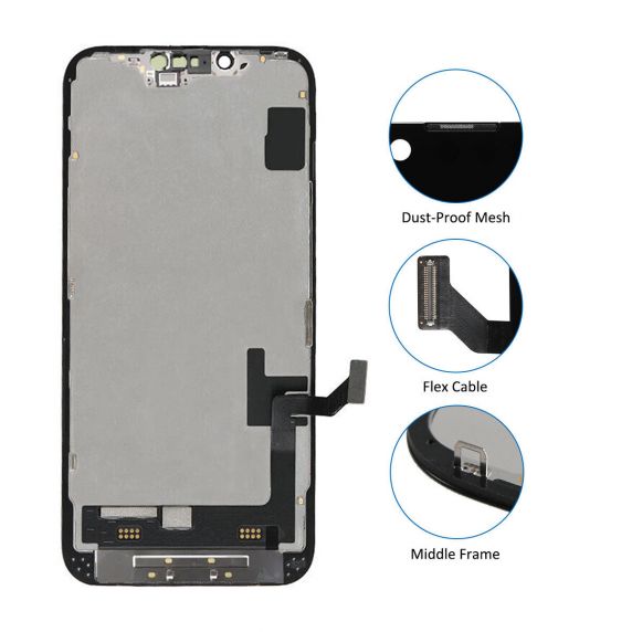 iPhone 14 Plus Skärm med LCD In-Cell RJ