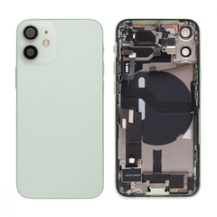 iPhone 12 mini backcover+frame and parts, Green, Pulled