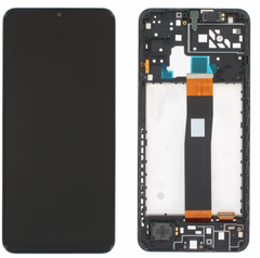 Samsung A047 (A04s 2022) Black - (W/Frame) LCD