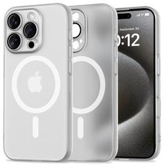 Tech-Protect iPhone 16 Pro Max MagSlim MagSafe Skal - Vit