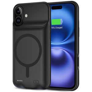 Tech-Protect iPhone 16 MagSafe Power Skal with 7000mAh Powerbank - Svart
