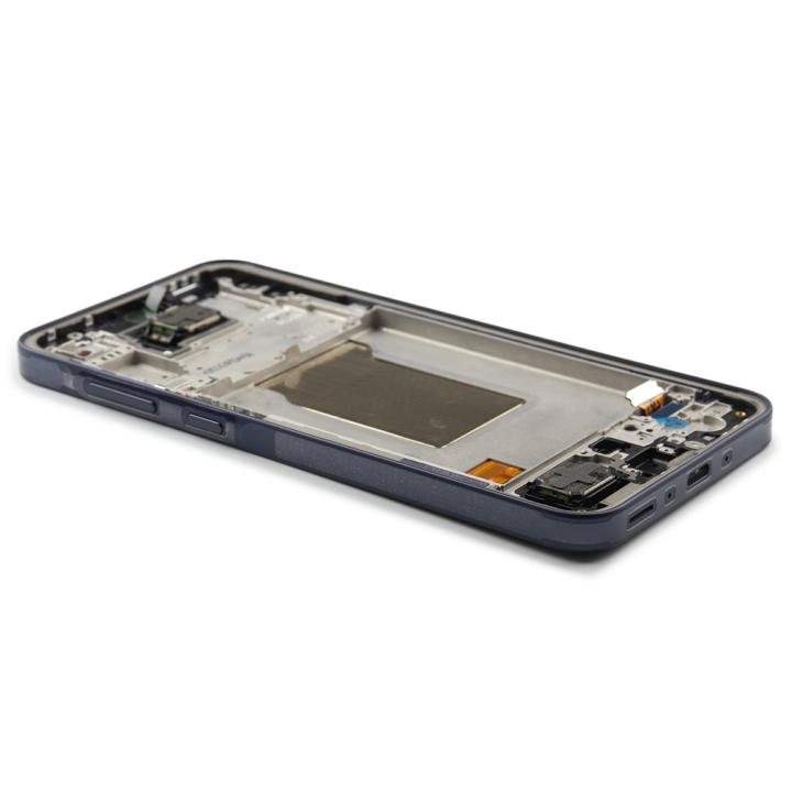 Display Assembly Complete With (Pre-Assembled) Housing Compatible for Samsung Galaxy A35 5G (SM-A356B) Black Service Pack