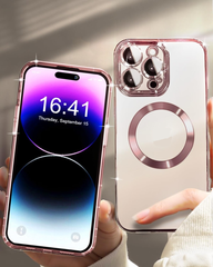 Magnetic transparent case for iPhone 13 Pro Max, Ross