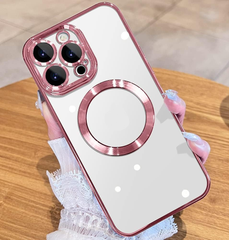 Magnetic transparent case for iPhone 12, Ross