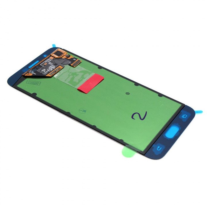 Display Assembly (with Adhesive) Compatible for Samsung Galaxy A8 2015 (A800F) White Refurbished