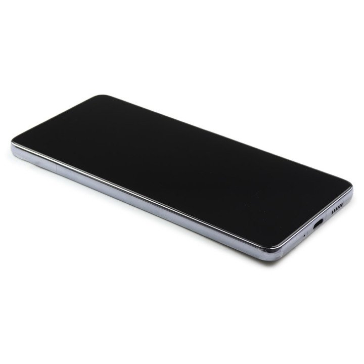 Display Complete with Housing Compatible for Samsung Galaxy A73 5G Black Service Pack