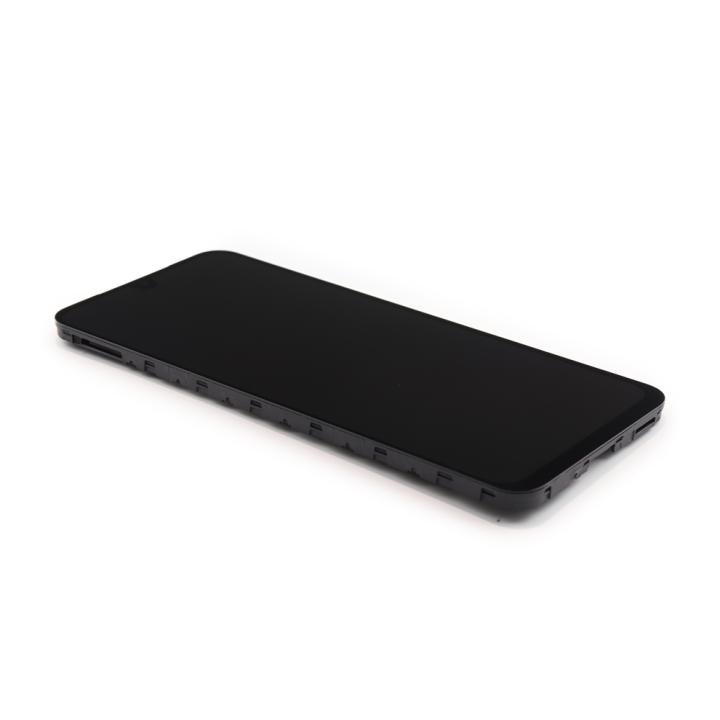 Display Assembly Complete with Housing Compatible for Samsung Galaxy A17 5G (SM-A176B) Black Service Pack