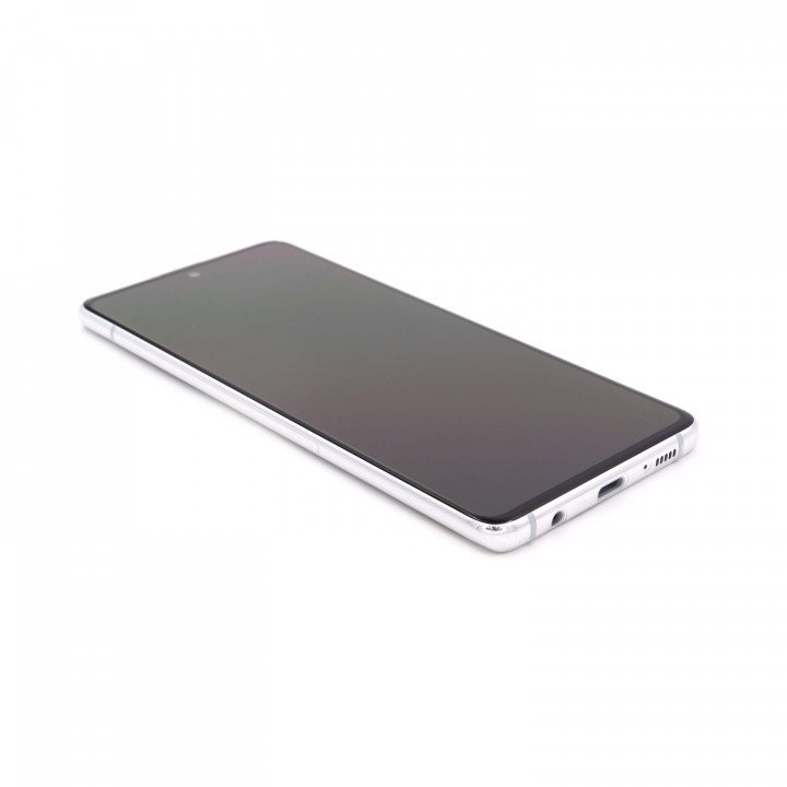 Display Assembly Complete with Housing Compatible for Samsung Galaxy A51 5G White Service Pack