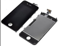 LCD-skärm med pekskärm för iPhone 4, svart. original