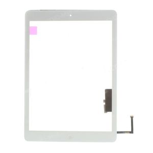 iPad Air glas med tejp och hemknapp, Premium - vit