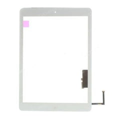 iPad Air glas med tejp och hemknapp, Premium - vit