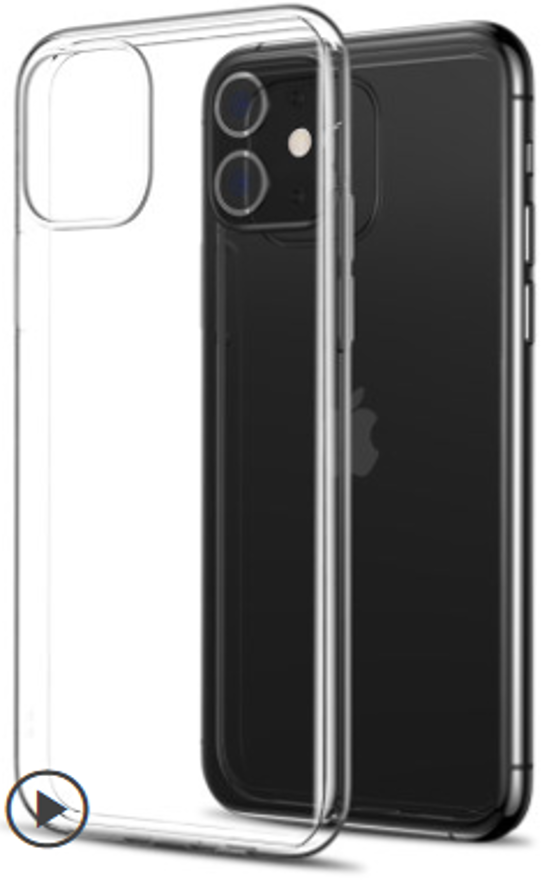 Turtos, Feather Case iPhone 6/6S/7/8/SE (2020) - Transparent