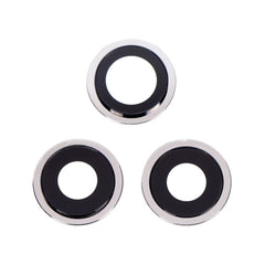 iPhone 12 Pro Max Camera Holder with Lens - Silver