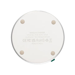 Trådlös Laddare 15W Aluminum - Vit