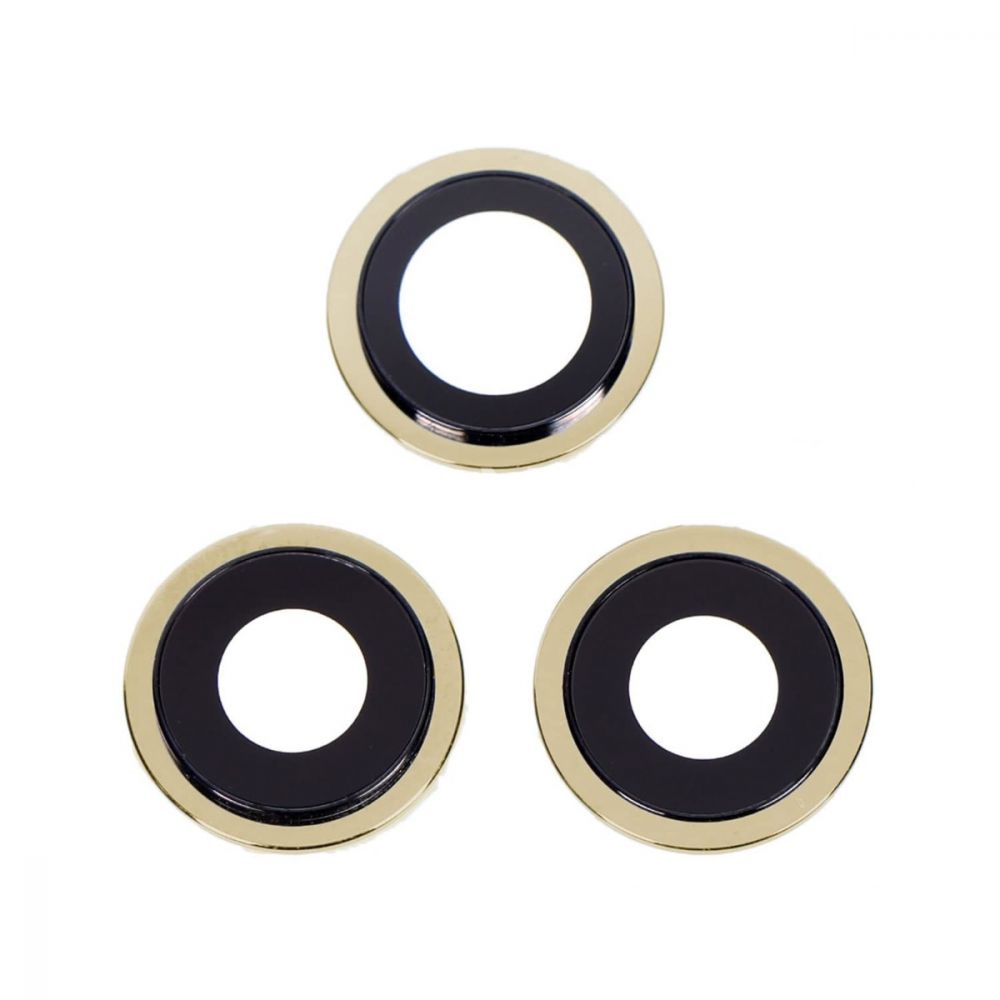 iPhone 12 Pro Max Camera Holder with Lens - Gold