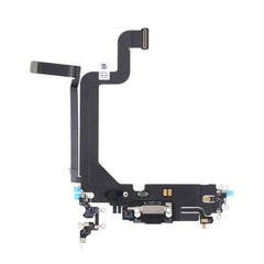 iPhone 14 Pro Laddkontakt med Flexkabel Original - Vit