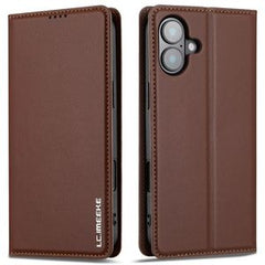 LC.IMEEKE L1 Series iPhone 16 Fodral - Brun