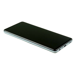 Display Assembly Complete with Housing Compatible for Samsung Galaxy A72 4G Black Service Pack