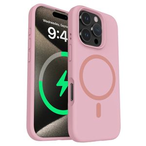 iPhone 16 Pro Silikonskal - Rosa