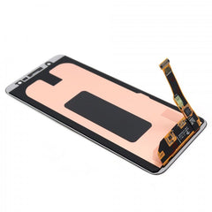 Display Assembly (with Adhesive) Compatible for Samsung Galaxy A6 Plus 2018 (A605F) Black Service Pack