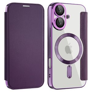 iPhone 16 Fodral med Kortplatser - Lila