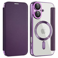 iPhone 16 Fodral med Kortplatser - Lila