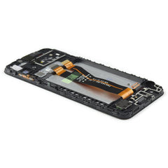 Display Complete with Housing Compatible for Samsung Galaxy A14 4G (NON EU) Black Service Pack